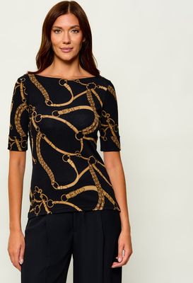 LAUREN RALPH LAUREN - Bluzka damska casual ze sklepu: Gomez Fashion Store w kategorii: Bluzki damskie - zdjęcie 874714-BD9-10338_RL264W00006920Q