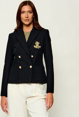 Marynarka jesienny elegancki LAUREN RALPH LAUREN ze sklepu: Gomez Fashion Store w kategorii: Marynarki damskie - zdjęcie 874714-BD9-10338_RL264W000072B90