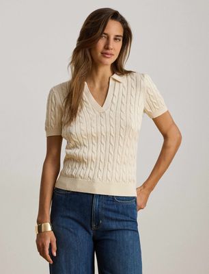 Sweter damski casual LAUREN RALPH LAUREN ze sklepu: Gomez Fashion Store w kategorii: Swetry damskie - zdjęcie 874714-BD9-10338_RL264W000076FK5
