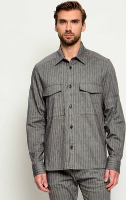Koszula męska casual jesienna Drykorn ze sklepu: Gomez Fashion Store w kategorii: Koszule męskie - zdjęcie 874714-BD9-10338_DR264M000005022