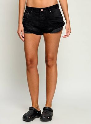 Szorty zimowe One Teaspoon ze sklepu: Gomez Fashion Store w kategorii: Szorty - zdjęcie 874714-BD9-10338_OE264W000021107