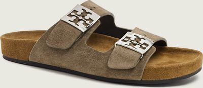 Klapki damskie w nadruki casual TORY BURCH ze sklepu: Gomez Fashion Store w kategorii: Klapki damskie - zdjęcie 874714-BD9-10338_TO264W000032111
