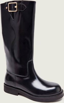 HUGO - Kozaki damskie klasyczny ze sklepu: Gomez Fashion Store w kategorii: Kozaki damskie - zdjęcie 874714-BD9-10338_BU262W000093001