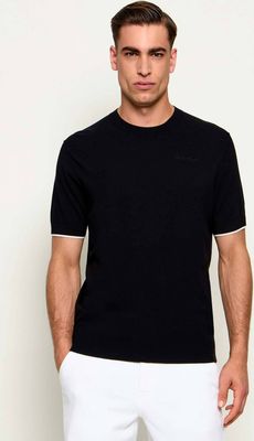 Sweter męski zimowy Karl Lagerfeld ze sklepu: Gomez Fashion Store w kategorii: Swetry męskie - zdjęcie 874714-BD9-10338_KL264M000029990
