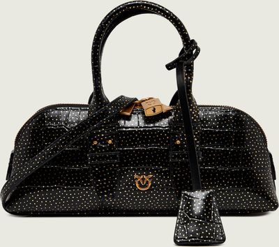 Kuferek casual Pinko ze sklepu: Gomez Fashion Store w kategorii: Kuferki - zdjęcie 874714-BD9-10338_PI264W000214582
