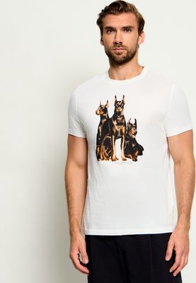 Zadig&Voltaire - T-shirt męski ze sklepu: Gomez Fashion Store w kategorii: T-shirty męskie - zdjęcie 874714-BD9-10338_ZV265M000007015