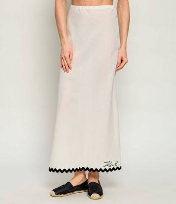Spódnica na wiosnę Karl Lagerfeld Jeans ze sklepu: Gomez Fashion Store w kategorii: Spódnice - zdjęcie 874714-BD9-10338_KJ262W000025067