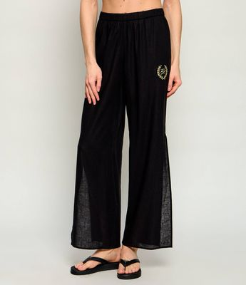 Spodnie damskie na wiosnę Karl Lagerfeld Jeans ze sklepu: Gomez Fashion Store w kategorii: Spodnie damskie - zdjęcie 874714-BD9-10338_KJ262W000030002