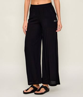 Karl Lagerfeld Jeans - Spodnie damskie letnie ze sklepu: Gomez Fashion Store w kategorii: Spodnie damskie - zdjęcie 874714-BD9-10338_KJ262W000055002