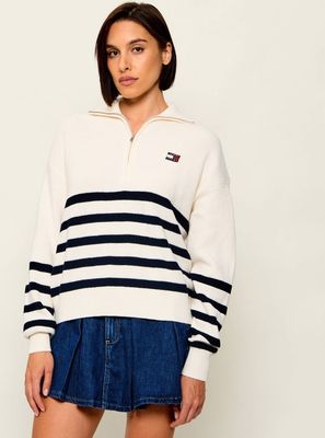 Sweter damski Tommy Jeans ze sklepu: Gomez Fashion Store w kategorii: Swetry damskie - zdjęcie 874714-BD9-10338_TM264W000017A13