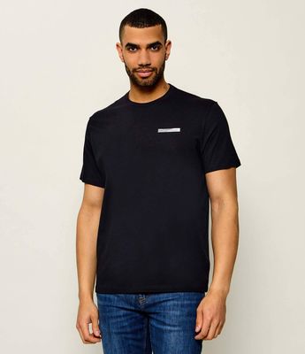 T-shirt męski klasyczny Calvin Klein ze sklepu: Gomez Fashion Store w kategorii: T-shirty męskie - zdjęcie 874714-BD9-10338_CK264M000019544