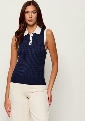 Bluzka damska casual Tommy Hilfiger ze sklepu: Gomez Fashion Store w kategorii: Bluzki damskie - zdjęcie 874714-BD9-10338_TH264W000046F71