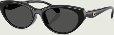 Okulary przeciwsłoneczne damskie Coach ze sklepu: Gomez Fashion Store w kategorii: Okulary przeciwsłoneczne damskie - zdjęcie 874714-BD9-10338_CN262W000065185