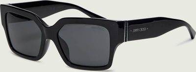Jimmy Choo - Okulary przeciwsłoneczne damskie na lato ze sklepu: Gomez Fashion Store w kategorii: Okulary przeciwsłoneczne damskie - zdjęcie 874714-BD9-10338_JI262W000001810