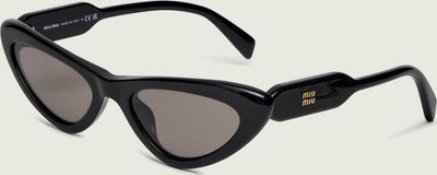 Okulary przeciwsłoneczne damskie letni MIU MIU ze sklepu: Gomez Fashion Store w kategorii: Okulary przeciwsłoneczne damskie - zdjęcie 874714-BD9-10338_IU262W000009105
