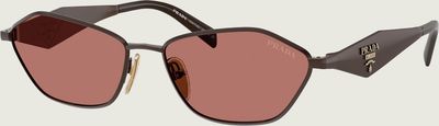 Okulary przeciwsłoneczne damskie casual PRADA ze sklepu: Gomez Fashion Store w kategorii: Okulary przeciwsłoneczne damskie - zdjęcie 874714-BD9-10338_PP262W000013353