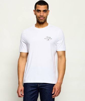 Tommy Hilfiger - T-shirt męski wiosenny ze sklepu: Gomez Fashion Store w kategorii: T-shirty męskie - zdjęcie 874714-BD9-10338_TH264M000074D96