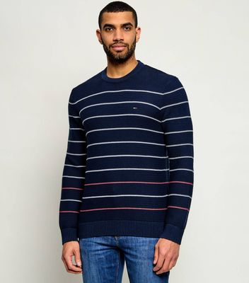 Sweter męski na wiosnę Tommy Jeans ze sklepu: Gomez Fashion Store w kategorii: Swetry męskie - zdjęcie 874714-BD9-10338_TM264M000031072
