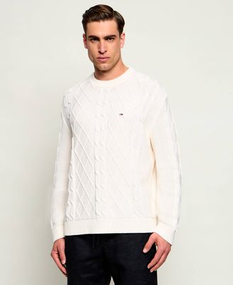 Sweter męski zimowy Tommy Jeans ze sklepu: Gomez Fashion Store w kategorii: Swetry męskie - zdjęcie 874714-BD9-10338_TM264M000042A13