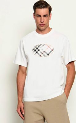 Burberry - T-shirt męski na lato ze sklepu: Gomez Fashion Store w kategorii: T-shirty męskie - zdjęcie 874714-BD9-10338_BE264M000026151