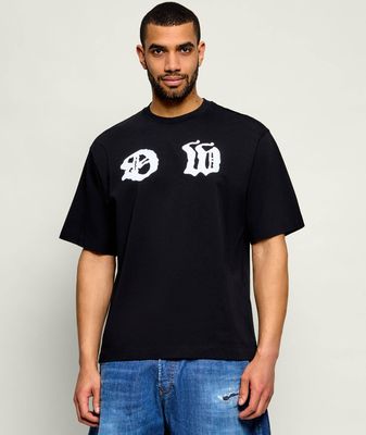 T-shirt męski letni Off-White ze sklepu: Gomez Fashion Store w kategorii: T-shirty męskie - zdjęcie 874714-BD9-10338_OF262M000039080