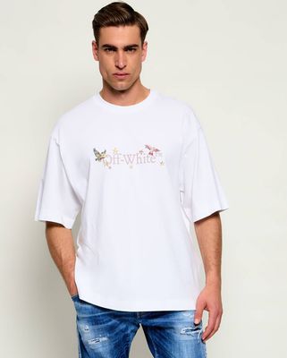T-shirt męski na lato Off-White ze sklepu: Gomez Fashion Store w kategorii: T-shirty męskie - zdjęcie 874714-BD9-10338_OF262M000041081