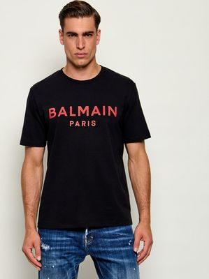 BALMAIN - T-shirt męski ze sklepu: Gomez Fashion Store w kategorii: T-shirty męskie - zdjęcie 874714-BD9-10338_BA264M000003151