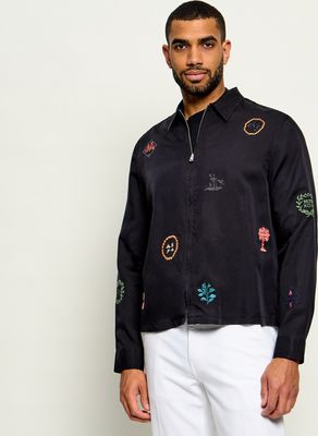 Koszula męska sportowy AllSaints ze sklepu: Gomez Fashion Store w kategorii: Koszule męskie - zdjęcie 874714-BD9-10338_AA264M000012074