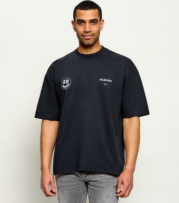 T-shirt męski w sportowym stylu AllSaints ze sklepu: Gomez Fashion Store w kategorii: T-shirty męskie - zdjęcie 874714-BD9-10338_AA264M000024000