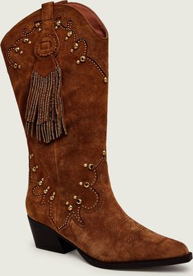 Kozaki damskie Kurt Geiger ze sklepu: Gomez Fashion Store w kategorii: Kozaki damskie - zdjęcie 874714-BD9-10338_KG264W000096022