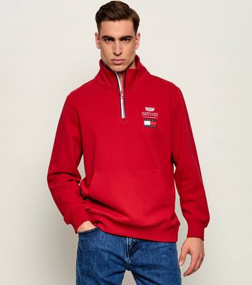 Bluza męska na wiosnę Tommy Hilfiger ze sklepu: Gomez Fashion Store w kategorii: Bluzy męskie - zdjęcie 874714-BD9-10338_TH262M000374F24