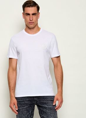 T-shirt męski elegancki Dolce & Gabbana ze sklepu: Gomez Fashion Store w kategorii: T-shirty męskie - zdjęcie 874714-BD9-10338_DG264M000002298