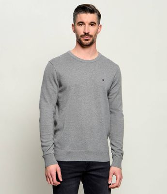 Sweter męski elegancki Tommy Hilfiger ze sklepu: Gomez Fashion Store w kategorii: Swetry męskie - zdjęcie 874714-BD9-10338_TH262M000392K35