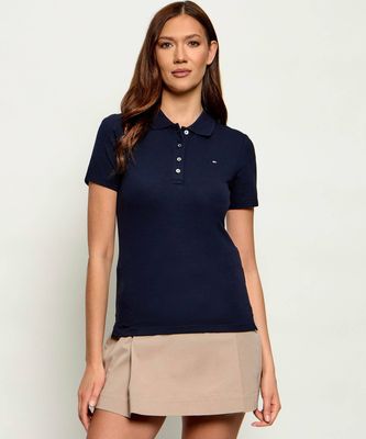 Bluzka damska na zimę Tommy Hilfiger ze sklepu: Gomez Fashion Store w kategorii: Bluzki damskie - zdjęcie 874714-BD9-10338_TH262W000310F23