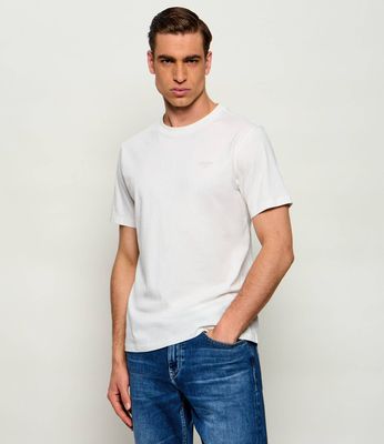 T-shirt męski na wiosnę casual Joop! Jeans ze sklepu: Gomez Fashion Store w kategorii: T-shirty męskie - zdjęcie 874714-BD9-10338_JJ264M000011107