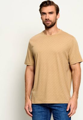 T-shirt męski elegancki Michael Kors ze sklepu: Gomez Fashion Store w kategorii: T-shirty męskie - zdjęcie 874714-BD9-10338_MK264M000002250