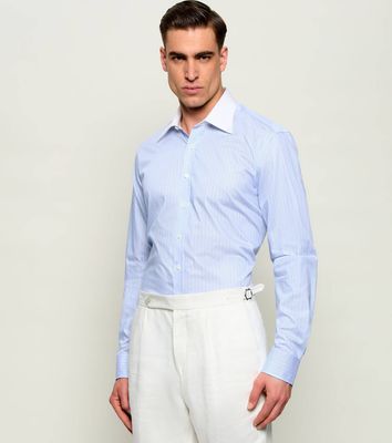 Koszula męska zimowa Oscar Jacobson ze sklepu: Gomez Fashion Store w kategorii: Koszule męskie - zdjęcie 874714-BD9-10338_OJ262M000034051