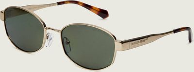 Okulary przeciwsłoneczne damskie Michael Kors ze sklepu: Gomez Fashion Store w kategorii: Okulary przeciwsłoneczne damskie - zdjęcie 874714-BD9-10338_MK262W000169D31