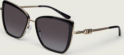 Okulary przeciwsłoneczne damskie na lato Michael Kors ze sklepu: Gomez Fashion Store w kategorii: Okulary przeciwsłoneczne damskie - zdjęcie 874714-BD9-10338_MK262W000170A54