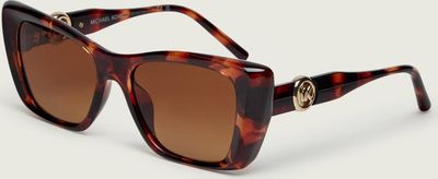 Okulary przeciwsłoneczne damskie na lato Michael Kors ze sklepu: Gomez Fashion Store w kategorii: Okulary przeciwsłoneczne damskie - zdjęcie 874714-BD9-10338_MK262W000173D33