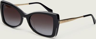 Okulary przeciwsłoneczne damskie na lato Michael Kors ze sklepu: Gomez Fashion Store w kategorii: Okulary przeciwsłoneczne damskie - zdjęcie 874714-BD9-10338_MK262W000175A54
