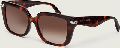 Okulary przeciwsłoneczne damskie na lato Michael Kors ze sklepu: Gomez Fashion Store w kategorii: Okulary przeciwsłoneczne damskie - zdjęcie 874714-BD9-10338_MK262W000177D34
