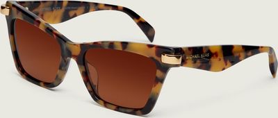 Michael Kors - Okulary przeciwsłoneczne damskie na lato ze sklepu: Gomez Fashion Store w kategorii: Okulary przeciwsłoneczne damskie - zdjęcie 874714-BD9-10338_MK262W000178D35