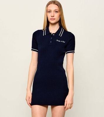 Sporty&Rich - Sukienka na wiosnę ze sklepu: Gomez Fashion Store w kategorii: Sukienki - zdjęcie 874714-BD9-10338_TY262W000049001