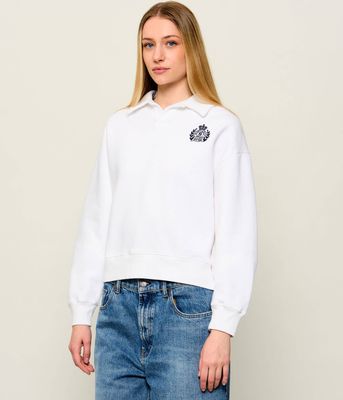 Sporty&Rich - Bluza damska wiosenna ze sklepu: Gomez Fashion Store w kategorii: Bluzy damskie - zdjęcie 874714-BD9-10338_TY262W000070002