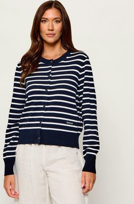 Barbour - Sweter damski ze sklepu: Gomez Fashion Store w kategorii: Swetry damskie - zdjęcie 874714-BD9-10338_UR264W000023156