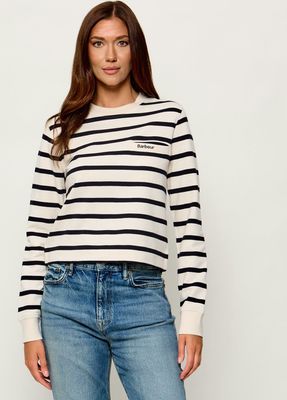 Bluza damska jesienna Barbour ze sklepu: Gomez Fashion Store w kategorii: Bluzy damskie - zdjęcie 874714-BD9-10338_UR264W000037158