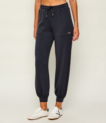 Spodnie damskie EA7 ze sklepu: Gomez Fashion Store w kategorii: Spodnie damskie - zdjęcie 874714-BD9-10338_E7265W000034E72