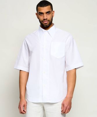 Koszula męska letnia AMI Paris ze sklepu: Gomez Fashion Store w kategorii: Koszule męskie - zdjęcie 874714-BD9-10338_AI262M000024008