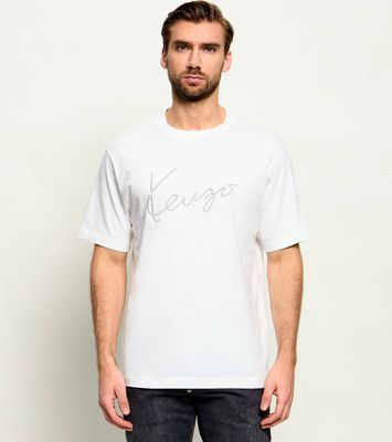 T-shirt męski elegancki Kenzo ze sklepu: Gomez Fashion Store w kategorii: T-shirty męskie - zdjęcie 874714-BD9-10338_KE265M000011114